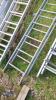 2 x aluminium ladders - 3