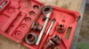 Pipe threading set c/w case - 3