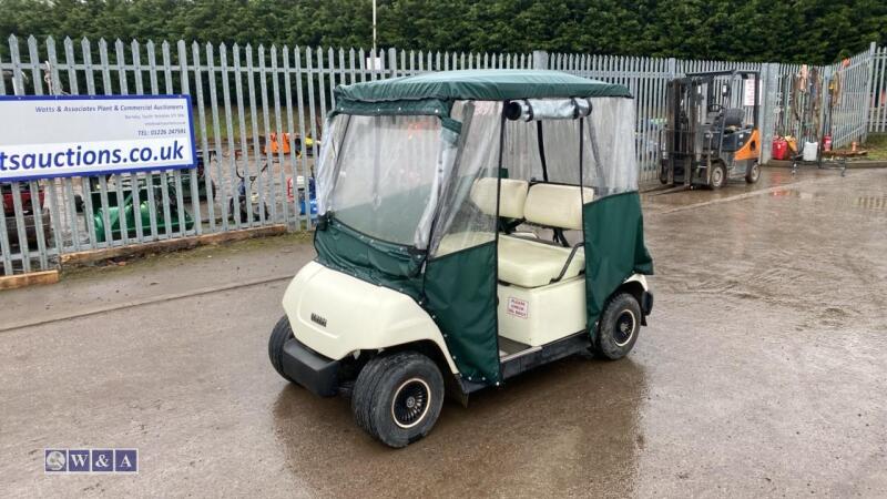 2005 YAMAHA petrol golf buggy c/w weather cab