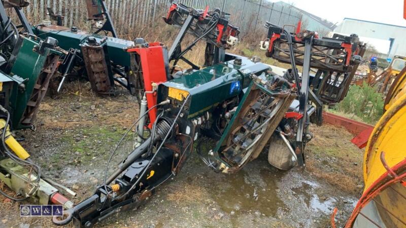 HAYTER 7-gang trailed cylinder mower c/w Pto shaft