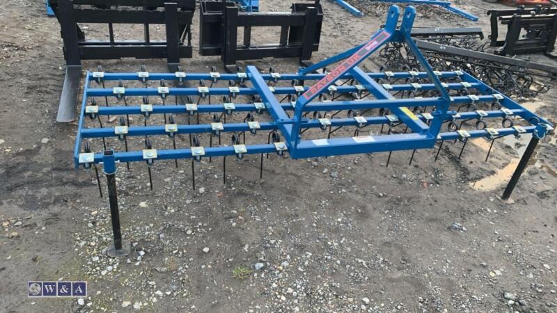 2024 8' spring tine mounted harrows (unused)