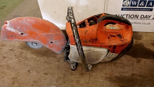 STIHL TS410 petrol stone saw