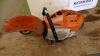 STIHL TS410 petrol stone saw - 2