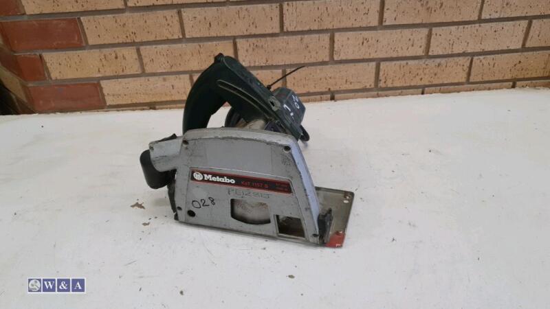 METABO KST1157 110v plunge saw