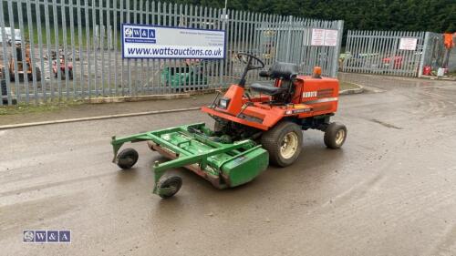 KUBOTA F2400 4wd 4' out front flail mower