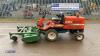 KUBOTA F2400 4wd 4' out front flail mower - 2