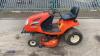 2016 KUBOTA T1880 36'' petrol hydrostatic ride on mower (s/n 21393) c/w mulching deck - 2