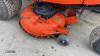 2016 KUBOTA T1880 36'' petrol hydrostatic ride on mower (s/n 21393) c/w mulching deck - 15