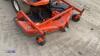 KUBOTA F1900 54'' 4wd diesel 3-cylinder out front mower - 9