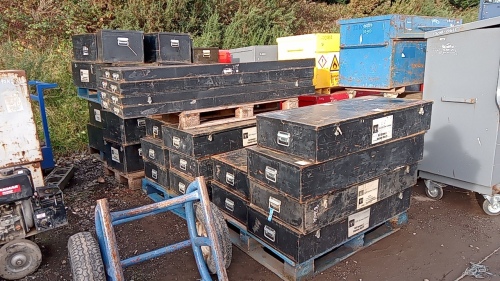 7 x pallets of ALH systems gas mains bagging off equipment