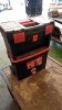 2 x plastic toolboxes c/w contents