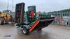 2014 WESSEX RMX560 Tri-deck trailed roller finishing mower (s/n 140010) c/w pto shaft - 10