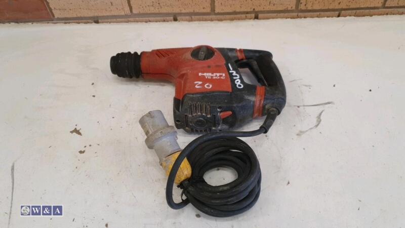 HILTI TE30C 110v SDS rotary hammer drill