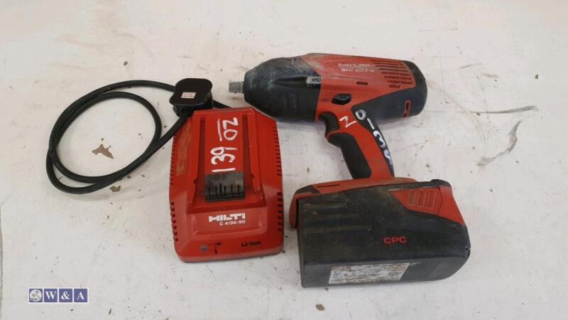 HILTI SIW 22-A cordless impact wrench c/w battery & charger