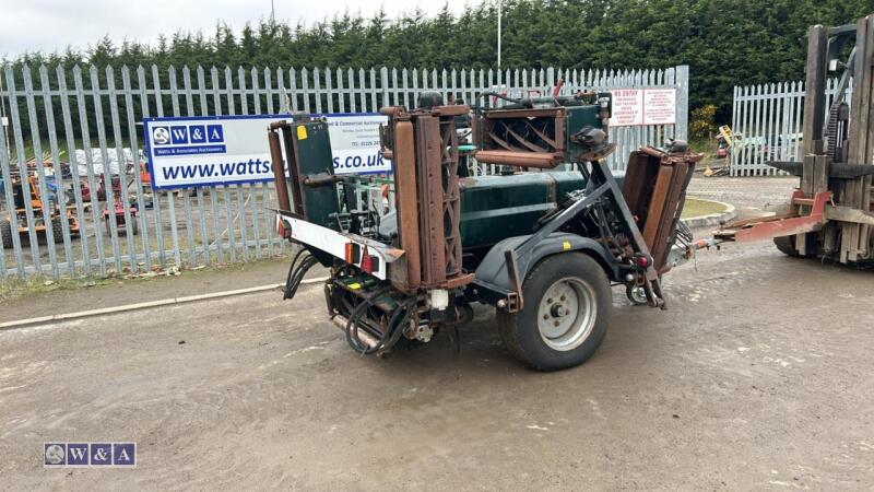 HAYTER 7 gang trailed cylinder mower c/w cable controls