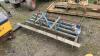 5ft Dutch harrow c/w crumbler to suit compact tractor