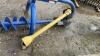 Tractor mounted post hole borer c/w pto shaft - 8