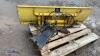 JOHN DEERE 54'' snow plough c/w hydraulic rams & bracket - 5