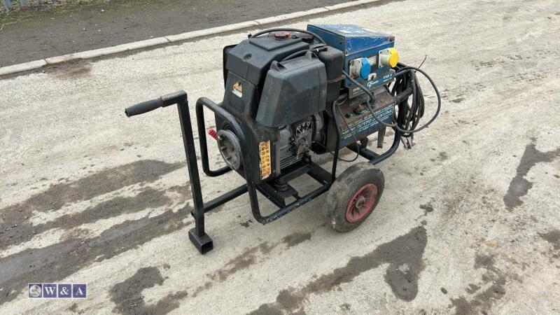 Diesel driven welder generator