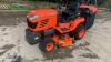 2011 KUBOTA G23 diesel hydrostatic lawn tractor c/w twin cutting deck & collector (s/n 13357)