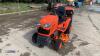 2011 KUBOTA G23 diesel hydrostatic lawn tractor c/w twin cutting deck & collector (s/n 13357) - 2