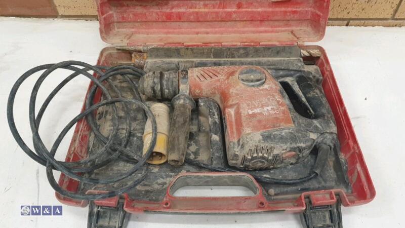 HILTI TE16-C 110v SDS rotary hammer drill c/w case