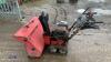 1m electric start tracked snow blower - 9