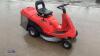 HONDA 1211 ride on mower c/w 11hp Honda engine electric start, Hydrostatic transmission, 28'' cut deck c/w rear collector - 4