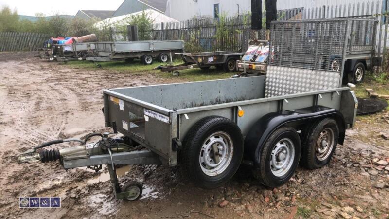 IFOR WILLIAMS 2.6t twin axle plant trailer (s/n 50454491)