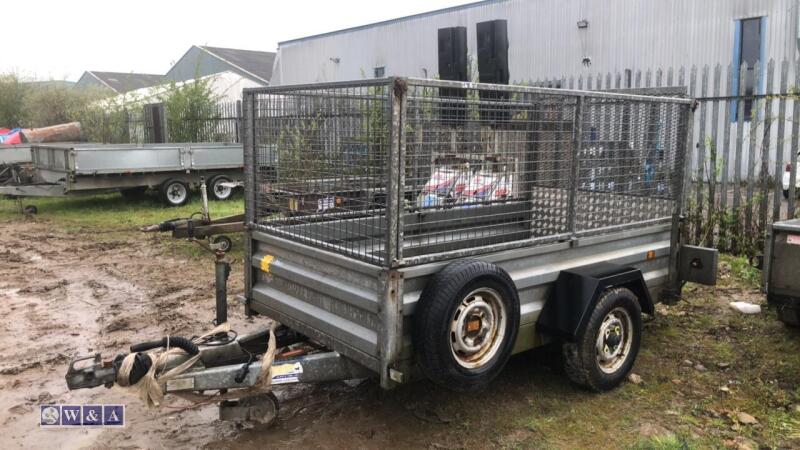 INDESPENSION 1.3t single axle goundsmans trailer with mesh sides (3141352)