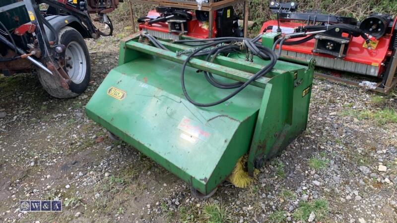 SUTON CYCLONE 1.3m 3 point linkage mounted sweeper collector