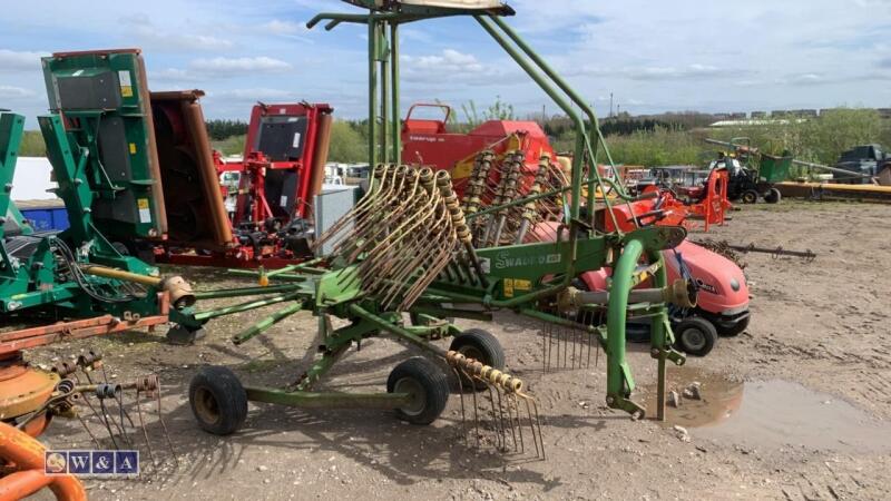 KRONE SWADRO 461 grass rake c/w PTO shaft