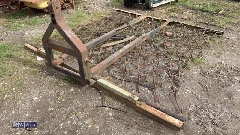 10ft mounted chain harrows