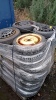 Pallet of space saver wheels & tyres - 2