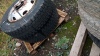 Pair of 215 75 17.5 truck tyres