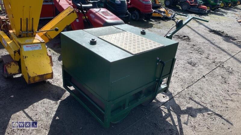 HONDA petrol double drum greens roller