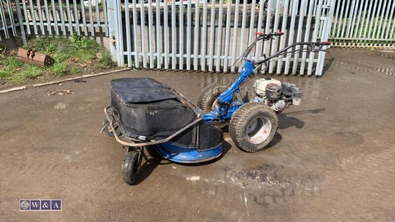 BCS 603 TRACMASTER zero turn mower c/w collector