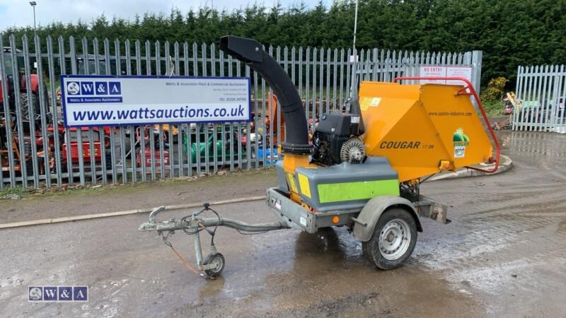 2008 SAELEN COUGAR 17DR diesel fast tow woodchipper (s/n 08277)