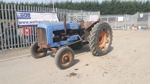 FORDSON MAJOR DIESEL 2wd tractor S/n:7385832 (No Vat)