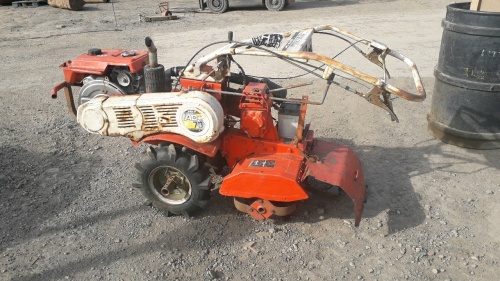 AD70 diesel electric start rotavator