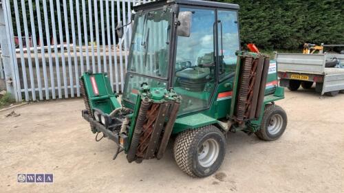 RANSOMES COMMANDER 3500DX 5 gang 4wd cylinder mower (s/n X00610) c/w cab