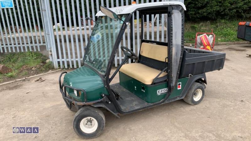 EZGO MPT utility golf buggy