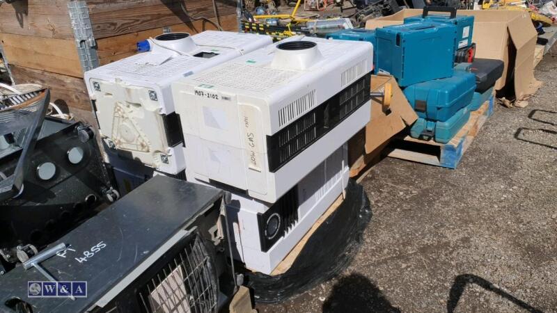 4 x air conditioning units