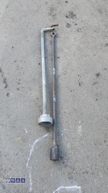 Stand pipe c/w key