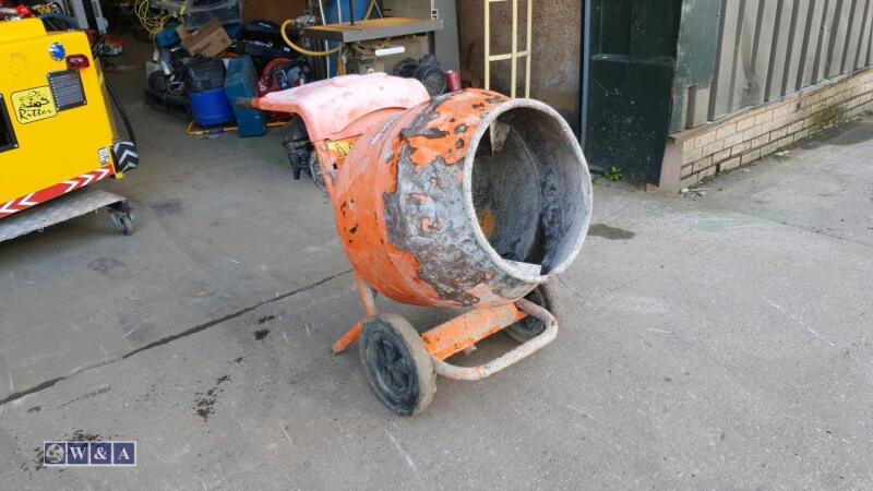 BELLE MINIMIX 150 petrol mixer c/w stand (3268755)