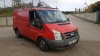 2006 FORD TRANSIT diesel van (LB56 JNV) (Red) (V5 & spare key in office)