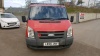 2006 FORD TRANSIT diesel van (LB56 JNV) (Red) (V5 & spare key in office) - 2