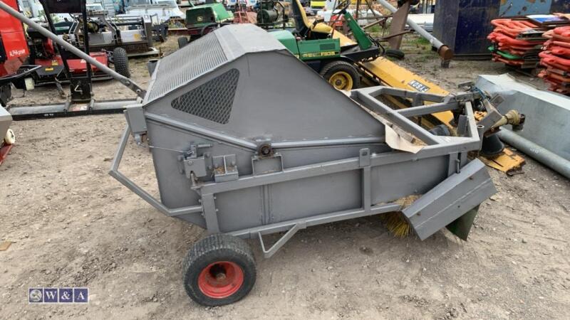 WESSEX SC4 paddock sweeper c/w collector & pto shaft