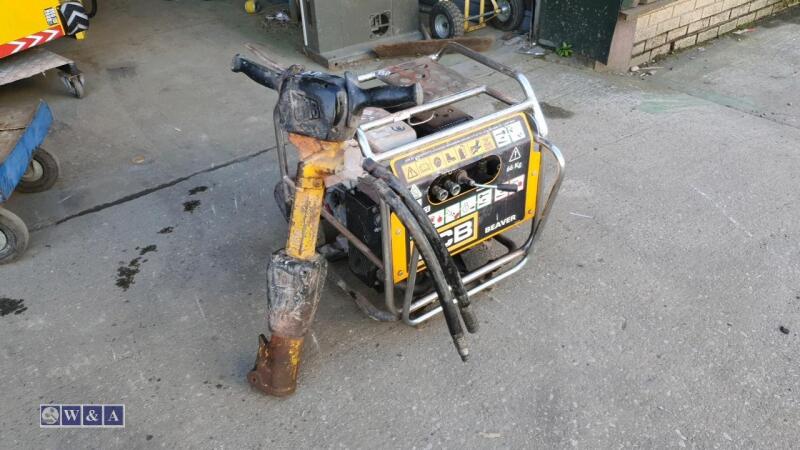 JCB BEAVER petrol hydraulic power pack c/w breaker (no hose)