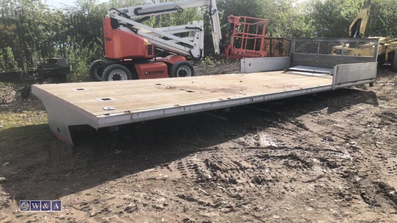 HGV flat bed body approx 22ft long